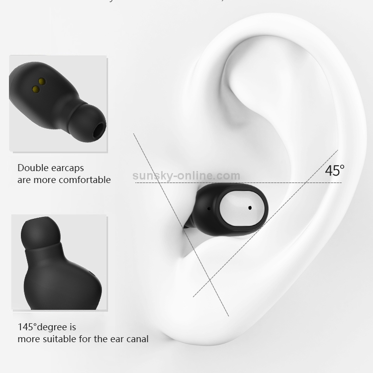 Q2 TWS Bluetooth 5.0 Binaural Stereo Wireless Sports Bluetooth Earphone(Black) Q2 TWS Bluetooth 5.0 Binaural Stereo Wireless Sports Bluetooth Earphone(Black)