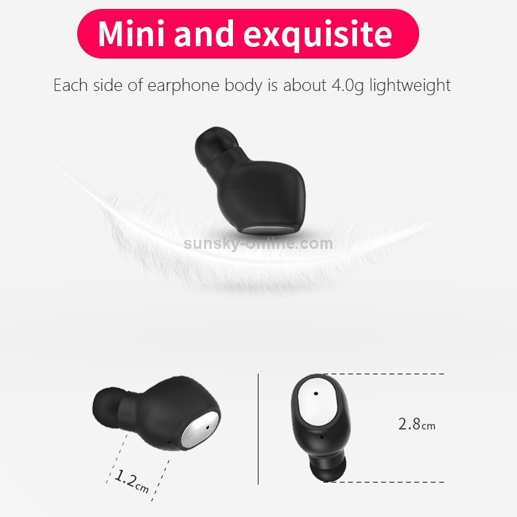 Q2 TWS Bluetooth 5.0 Binaural Stereo Wireless Sports Bluetooth Earphone(Black) Q2 TWS Bluetooth 5.0 Binaural Stereo Wireless Sports Bluetooth Earphone(Black)