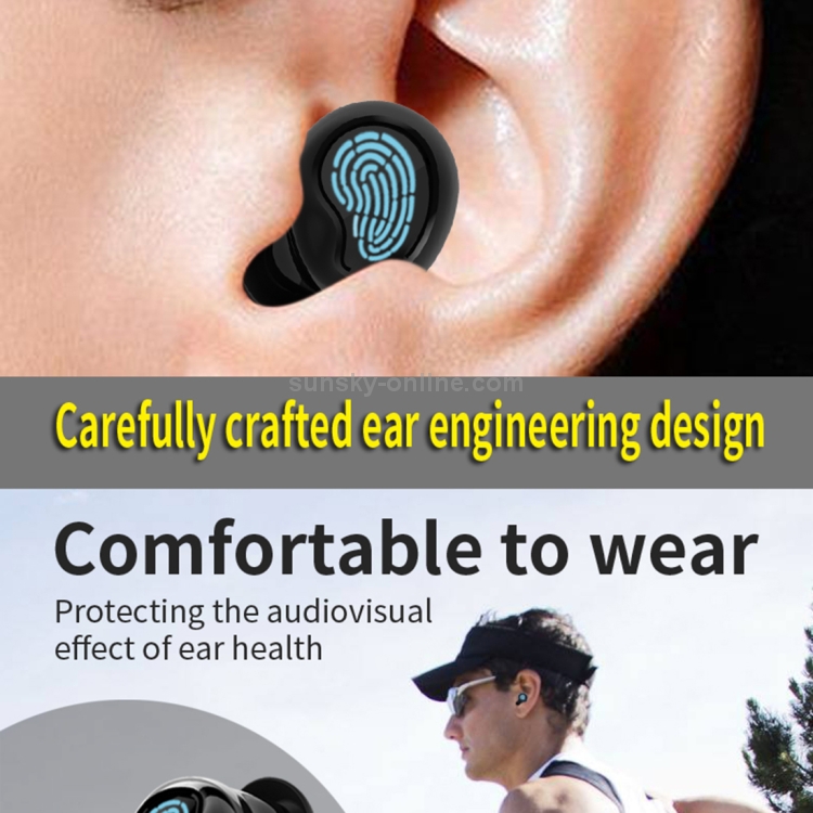 HAMTOD X29 TWS Bluetooth 5.0 Fingerprint Touch Wireless Bluetooth Earphone with Charging Box & Intelligent Digital Display, Support Binaural Call & Bluetooth Auto Connect(Breathing Crystal) HAMTOD X29 TWS Bluetooth 5.0 Fingerprint Touch Wireless Bluetooth Earphone with Charging Box & Intelligent Digital Display, Support Binaural Call & Bluetooth Auto Connect(Breathing Crystal)