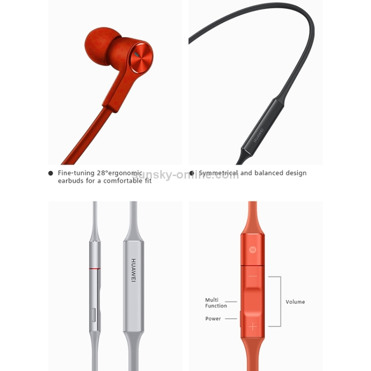 Original Huawei FreeLace CM70-C Bluetooth 5.0 Waterproof Hanging Neck Sports In-ear Bluetooth Headset (Silver) Original Huawei FreeLace CM70-C Bluetooth 5.0 Waterproof Hanging Neck Sports In-ear Bluetooth Headset (Silver)