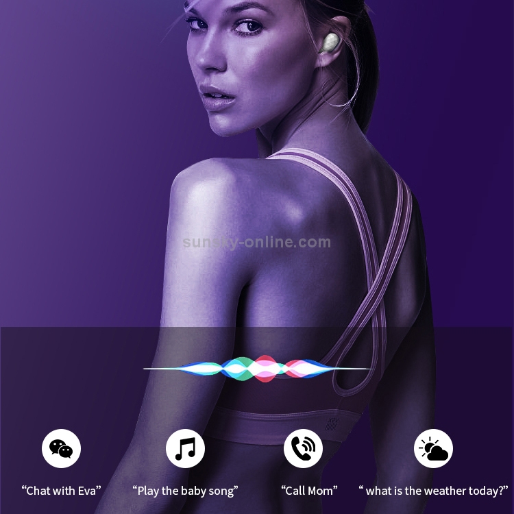 HAMTOD V200 TWS Touch Stereo Wireless Bluetooth Earphone with Charging Box, Support HD Call & Battery Display & Siri HAMTOD V200 TWS Touch Stereo Wireless Bluetooth Earphone with Charging Box, Support HD Call & Battery Display & Siri