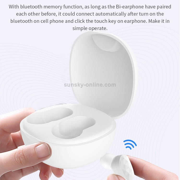 HAMTOD V200 TWS Touch Stereo Wireless Bluetooth Earphone with Charging Box, Support HD Call & Battery Display & Siri HAMTOD V200 TWS Touch Stereo Wireless Bluetooth Earphone with Charging Box, Support HD Call & Battery Display & Siri