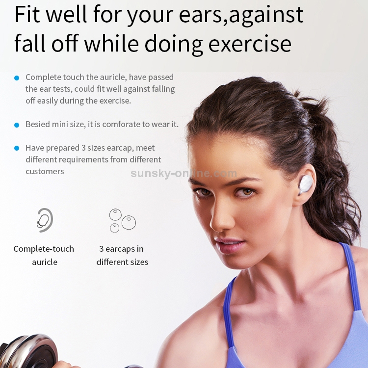 HAMTOD V200 TWS Touch Stereo Wireless Bluetooth Earphone with Charging Box, Support HD Call & Battery Display & Siri HAMTOD V200 TWS Touch Stereo Wireless Bluetooth Earphone with Charging Box, Support HD Call & Battery Display & Siri