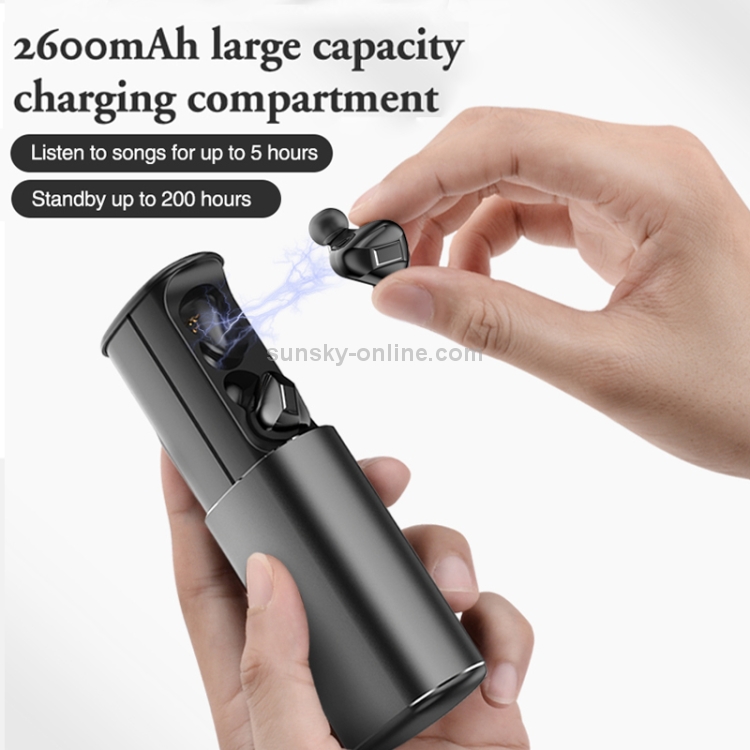 T60 TWS Digital Display Pull-out Switch Bluetooth V5.0 Wireless Earphones(Rose Gold) T60 TWS Digital Display Pull-out Switch Bluetooth V5.0 Wireless Earphones(Rose Gold)