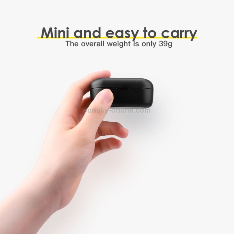 KUULAA KL-YP01 Bluetooth Earphone TWS Wireless Headset Bluetooth 5.0 Handsfree Sport Earphones with Charging Box(Black) KUULAA KL-YP01 Bluetooth Earphone TWS Wireless Headset Bluetooth 5.0 Handsfree Sport Earphones with Charging Box(Black)