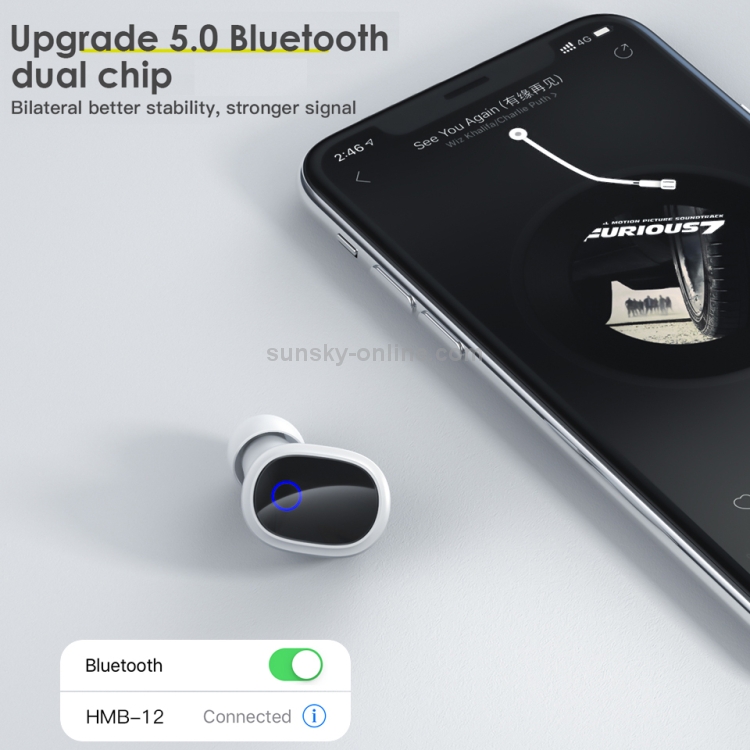 KUULAA KL-YP01 Bluetooth Earphone TWS Wireless Headset Bluetooth 5.0 Handsfree Sport Earphones with Charging Box(Black) KUULAA KL-YP01 Bluetooth Earphone TWS Wireless Headset Bluetooth 5.0 Handsfree Sport Earphones with Charging Box(Black)