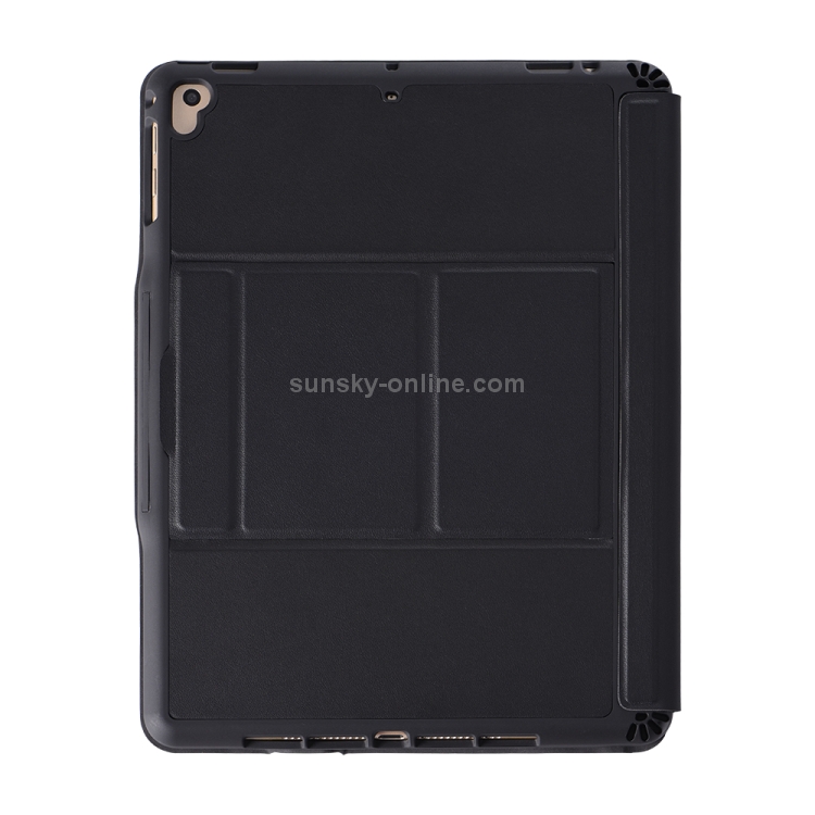 T-205 For iPad 2017 & 2018 / Pro 9.7 / Air 2 / Air Detachable Ultra-thin Bluetooth Keyboard Tablet Case with Holder & Pen Slot & Touch Panel (Black) T-205 For iPad 2017 & 2018 / Pro 9.7 / Air 2 / Air Detachable Ultra-thin Bluetooth Keyboard Tablet Case with Holder & Pen Slot & Touch Panel (Black)
