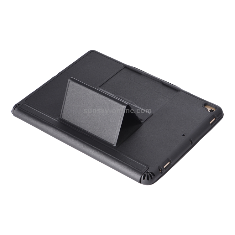 T-205 For iPad 2017 & 2018 / Pro 9.7 / Air 2 / Air Detachable Ultra-thin Bluetooth Keyboard Tablet Case with Holder & Pen Slot & Touch Panel (Black) T-205 For iPad 2017 & 2018 / Pro 9.7 / Air 2 / Air Detachable Ultra-thin Bluetooth Keyboard Tablet Case with Holder & Pen Slot & Touch Panel (Black)