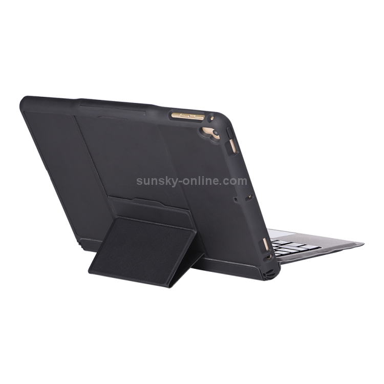 T-205 For iPad 2017 & 2018 / Pro 9.7 / Air 2 / Air Detachable Ultra-thin Bluetooth Keyboard Tablet Case with Holder & Pen Slot & Touch Panel (Black) T-205 For iPad 2017 & 2018 / Pro 9.7 / Air 2 / Air Detachable Ultra-thin Bluetooth Keyboard Tablet Case with Holder & Pen Slot & Touch Panel (Black)