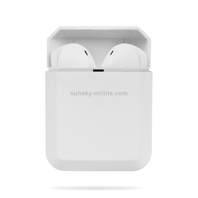 InPods 2 TWS V5.0 Wireless Bluetooth HiFi Headset with Charging Case, Support Auto Pairing & Touch Control (White)