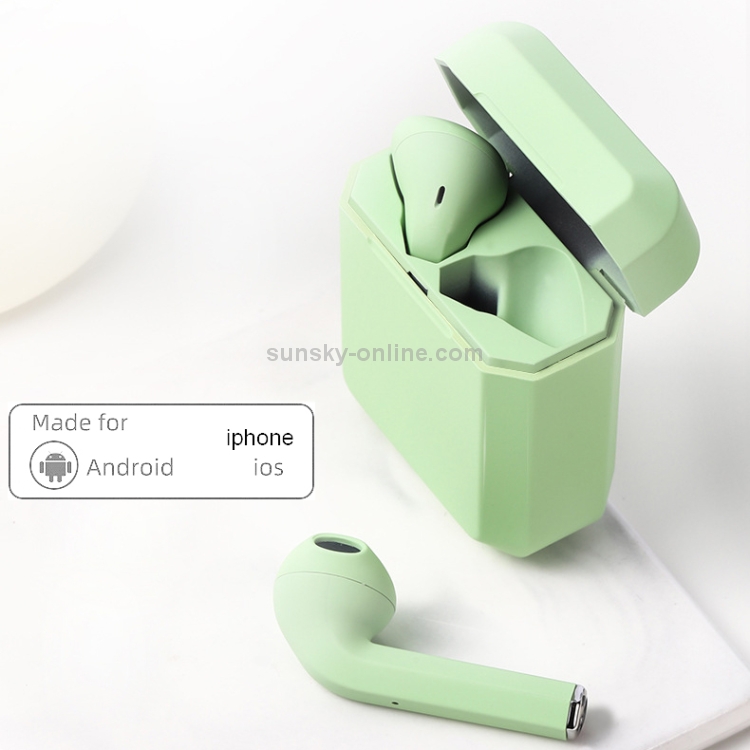 InPods 2 TWS V5.0 Wireless Bluetooth HiFi Headset with Charging Case, Support Auto Pairing & Touch Control (White)
