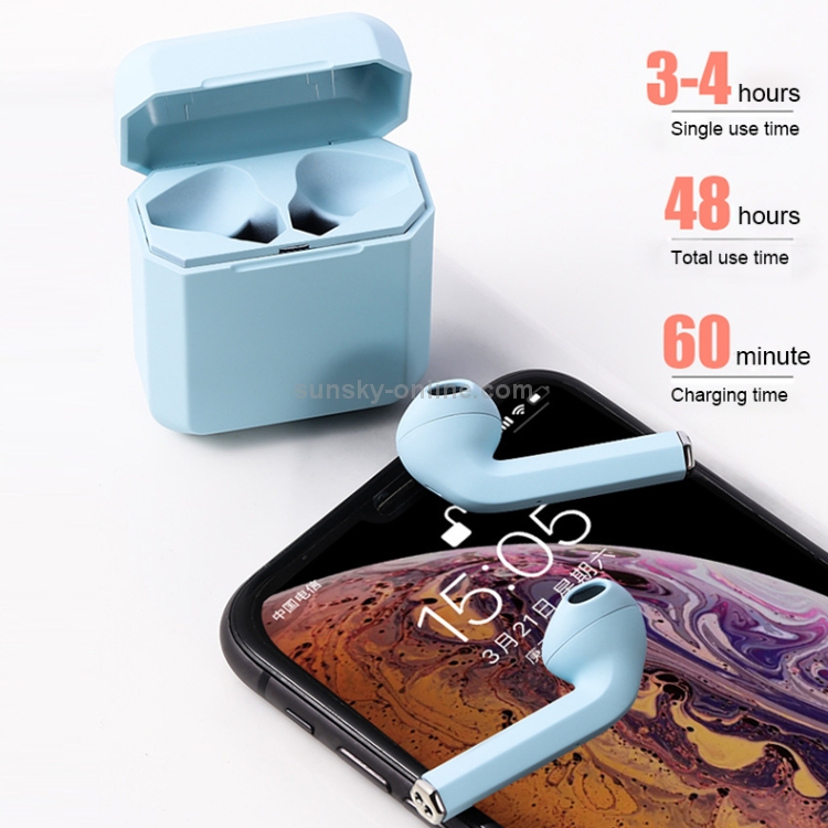 InPods 2 TWS V5.0 Wireless Bluetooth HiFi Headset with Charging Case, Support Auto Pairing & Touch Control (White)