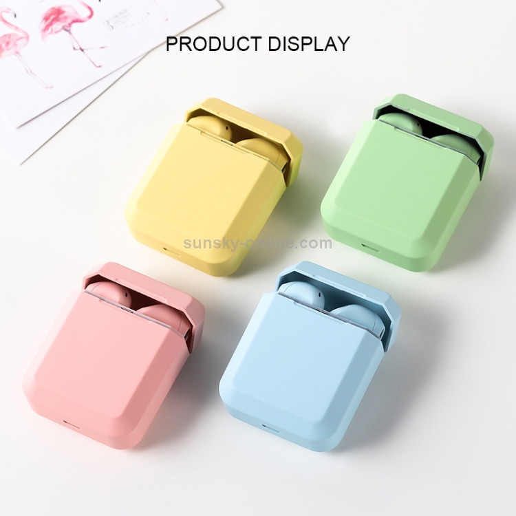 InPods 2 TWS V5.0 Wireless Bluetooth HiFi Headset with Charging Case, Support Auto Pairing & Touch Control (White)