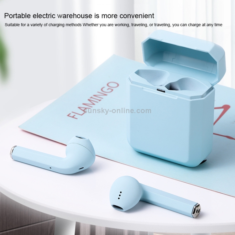 InPods 2 TWS V5.0 Wireless Bluetooth HiFi Headset with Charging Case, Support Auto Pairing & Touch Control (White)