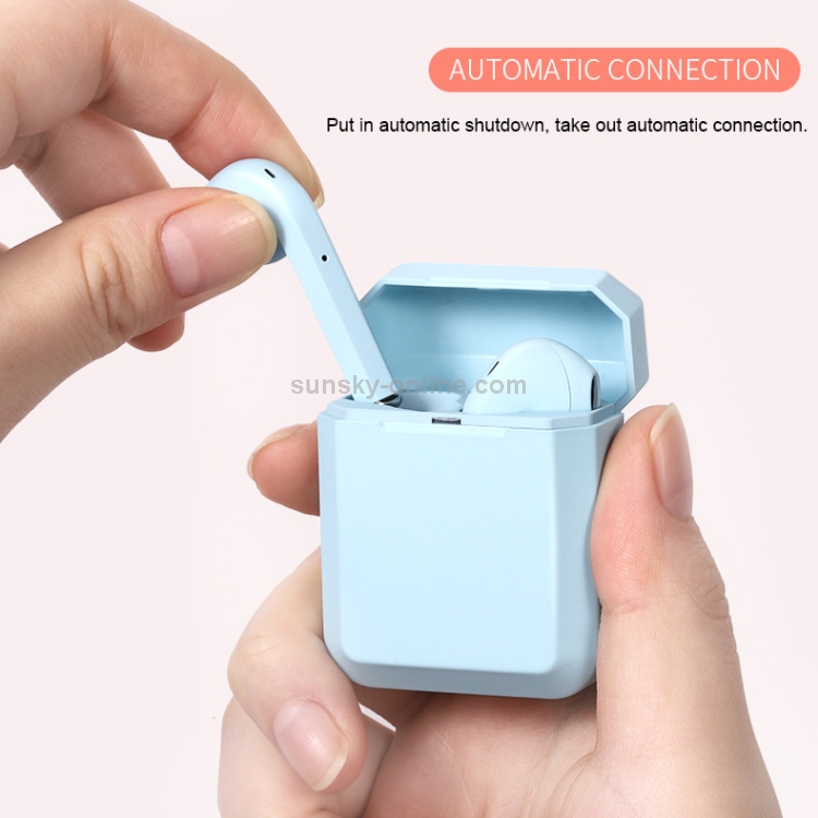 InPods 2 TWS V5.0 Wireless Bluetooth HiFi Headset with Charging Case, Support Auto Pairing & Touch Control (White)