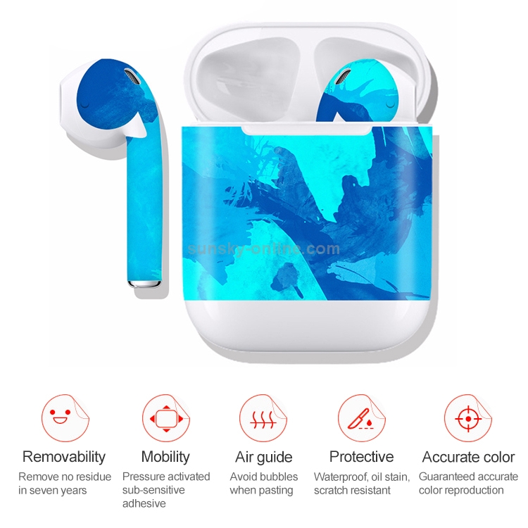 DRAP-503 Airpods Earphones Full Coverage Sticker Earphone Box Anti-lost Protective Film DRAP-503 Airpods Earphones Full Coverage Sticker Earphone Box Anti-lost Protective Film