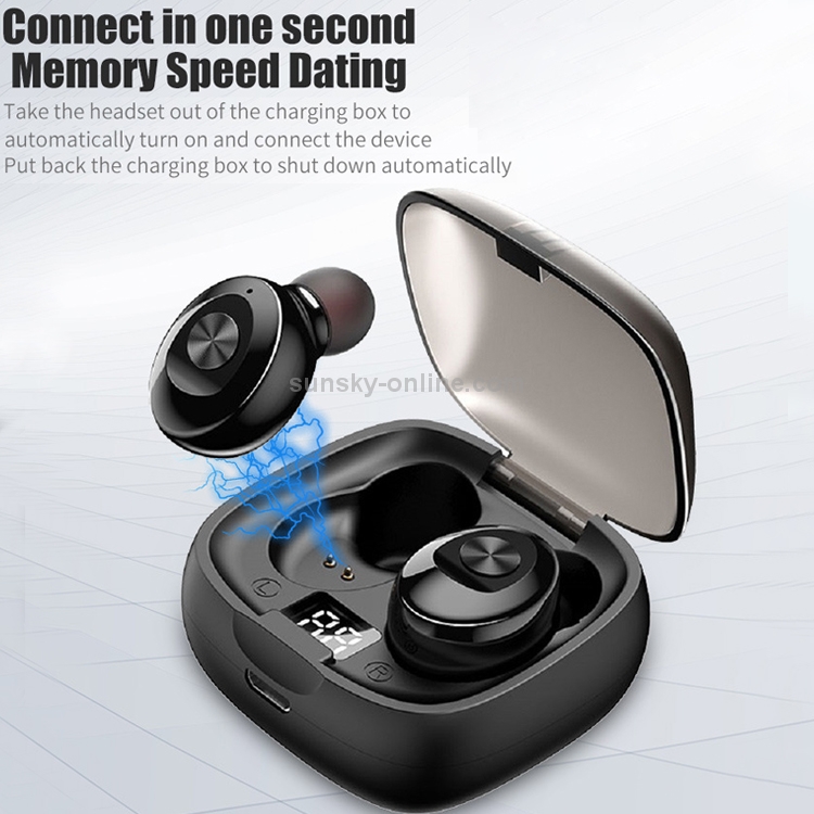 XG-8 TWS Digital Display Touch Bluetooth Earphone with Magnetic Charging Box(White) XG-8 TWS Digital Display Touch Bluetooth Earphone with Magnetic Charging Box(White)