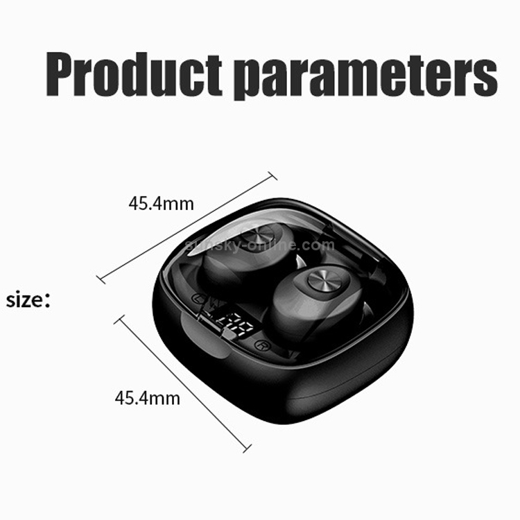 XG-8 TWS Digital Display Touch Bluetooth Earphone with Magnetic Charging Box(White) XG-8 TWS Digital Display Touch Bluetooth Earphone with Magnetic Charging Box(White)
