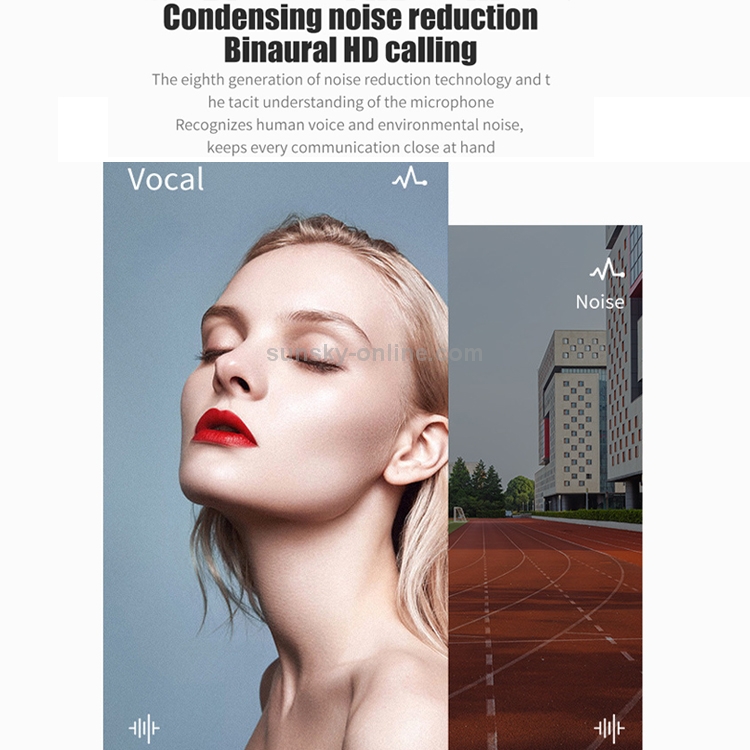 XG-8 TWS Digital Display Touch Bluetooth Earphone with Magnetic Charging Box(White) XG-8 TWS Digital Display Touch Bluetooth Earphone with Magnetic Charging Box(White)