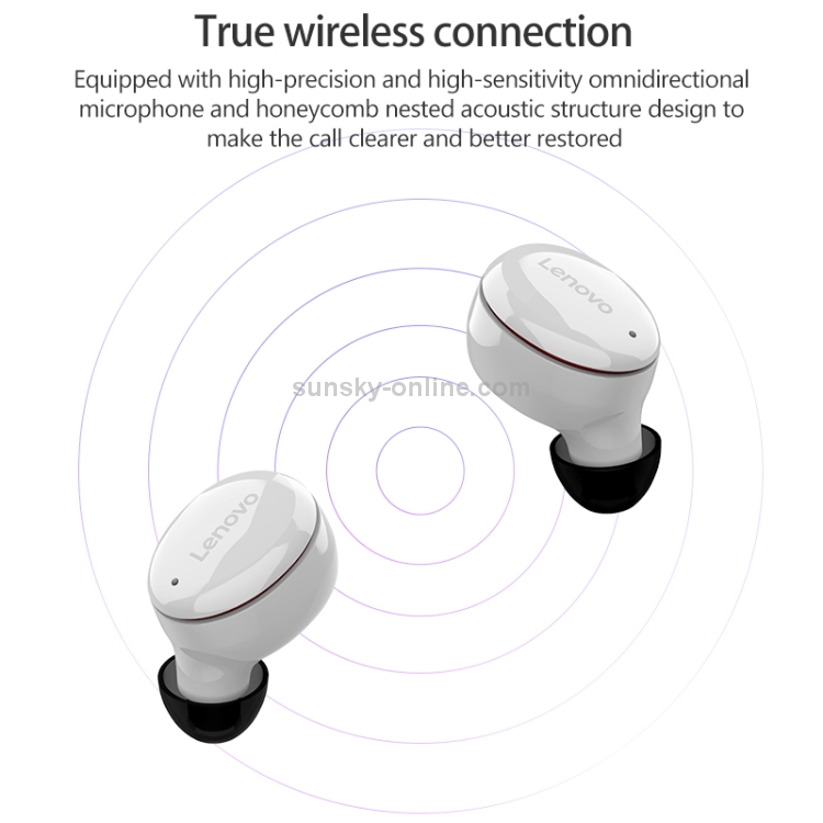 Original Lenovo S3 TWS Mini Wireless Bluetooth 5.0 Earphone Black