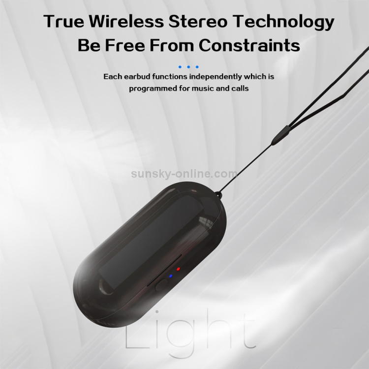 TWS-N9 Bluetooth 5.0 Mini Binaural True Wireless Stereo Sports Bluetooth Earphone with Charging Box(White) TWS-N9 Bluetooth 5.0 Mini Binaural True Wireless Stereo Sports Bluetooth Earphone with Charging Box(White)