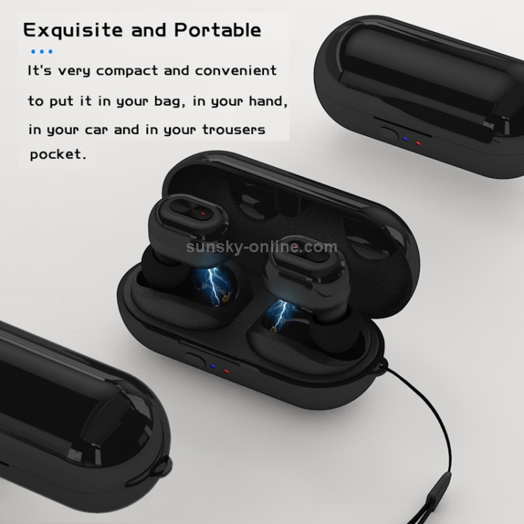 TWS-N9 Bluetooth 5.0 Mini Binaural True Wireless Stereo Sports Bluetooth Earphone with Charging Box(White) TWS-N9 Bluetooth 5.0 Mini Binaural True Wireless Stereo Sports Bluetooth Earphone with Charging Box(White)