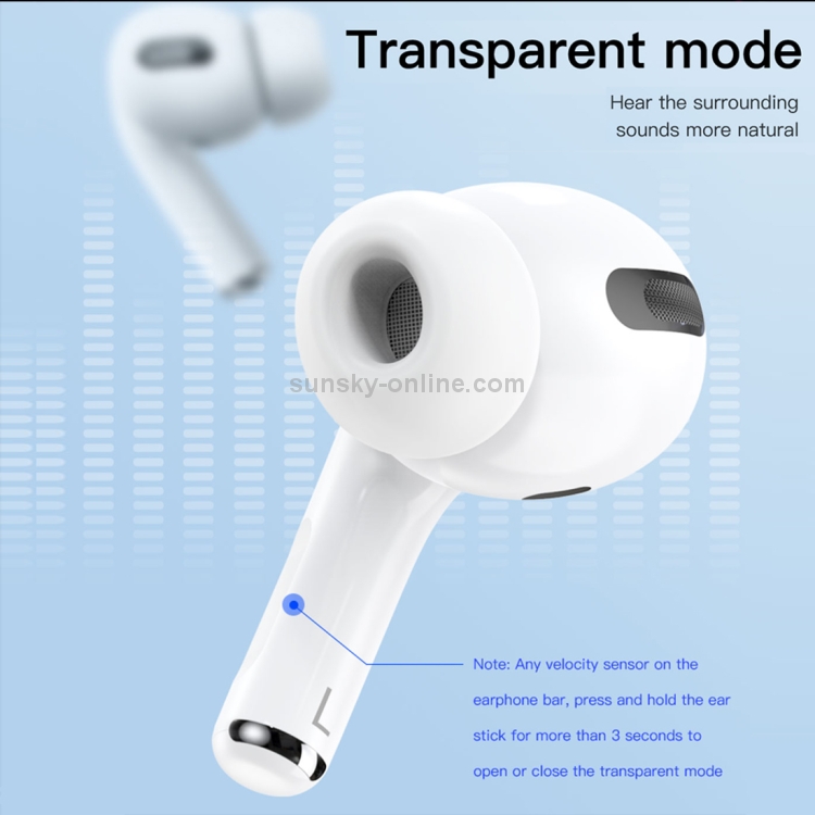 TOTUDESIGN EAUB-036 Glory Series Bluetooth 5..0 + EDR TWS Pro Wireless Earphone(White) TOTUDESIGN EAUB-036 Glory Series Bluetooth 5..0 + EDR TWS Pro Wireless Earphone(White)
