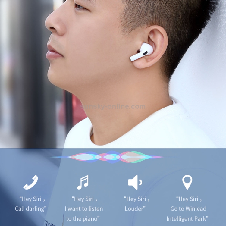 TOTUDESIGN EAUB-036 Glory Series Bluetooth 5..0 + EDR TWS Pro Wireless Earphone(White) TOTUDESIGN EAUB-036 Glory Series Bluetooth 5..0 + EDR TWS Pro Wireless Earphone(White)