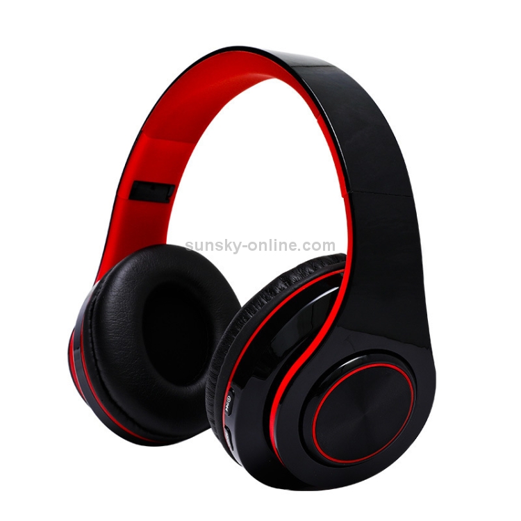 B39ワイヤレスBluetoothV5.0ヘッドセット（黒赤）