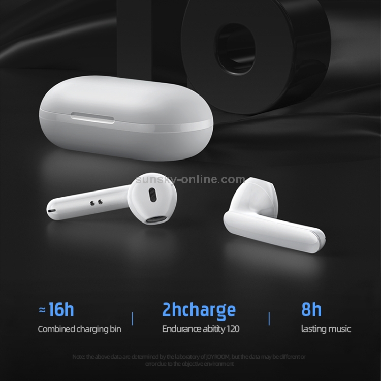 JOYROOM JR-T09 Bluetooth 5.0 Ture Wireless TWS Semi-in-ear Bluetooth Earphone with Charging Box JOYROOM JR-T09 Bluetooth 5.0 Ture Wireless TWS Semi-in-ear Bluetooth Earphone with Charging Box