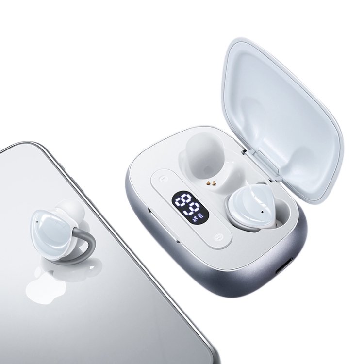 JOYROOM JR-T10 Bluetooth 5.0 Binaural TWS Bluetooth Earphone with Charging Box(White) JOYROOM JR-T10 Bluetooth 5.0 Binaural TWS Bluetooth Earphone with Charging Box(White)