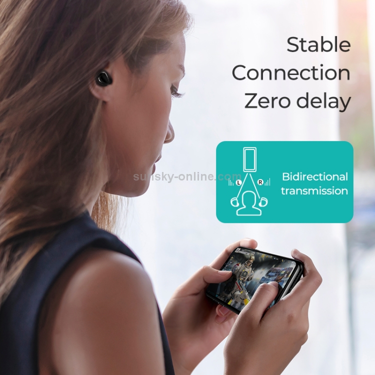 JOYROOM JR-T10 Bluetooth 5.0 Binaural TWS Bluetooth Earphone with Charging Box(White) JOYROOM JR-T10 Bluetooth 5.0 Binaural TWS Bluetooth Earphone with Charging Box(White)