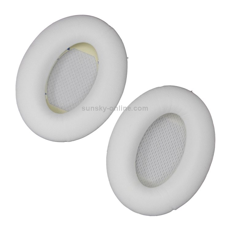 1 Pair For Bose AE2i / AE2w / QC2 / QC15 / AE2 Headset Cushion Sponge Cover Earmuffs Replacement Earpads(White) 1 Pair For Bose AE2i / AE2w / QC2 / QC15 / AE2 Headset Cushion Sponge Cover Earmuffs Replacement Earpads(White)