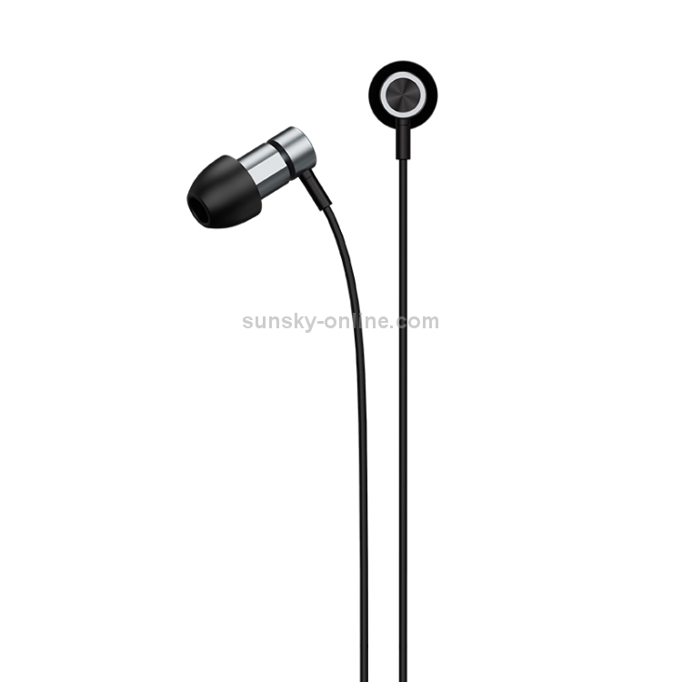 REMAX RM-630 3.5mm Gold Pin In-Ear Stereo Metal Music Earphone with Wire Control + MIC, Support Hands-free (Tarnish) REMAX RM-630 3.5mm Gold Pin In-Ear Stereo Metal Music Earphone with Wire Control + MIC, Support Hands-free (Tarnish)