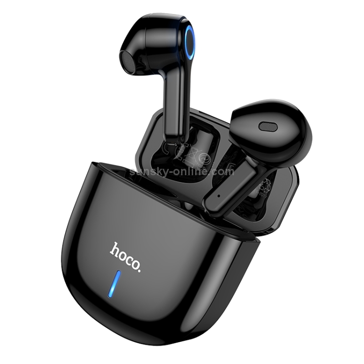 hoco ES45 Harmony Sound TWS Wireless Bluetooth Earphone with Charging Box, Support Touch & Call & Siri(Black) hoco ES45 Harmony Sound TWS Wireless Bluetooth Earphone with Charging Box, Support Touch & Call & Siri(Black)