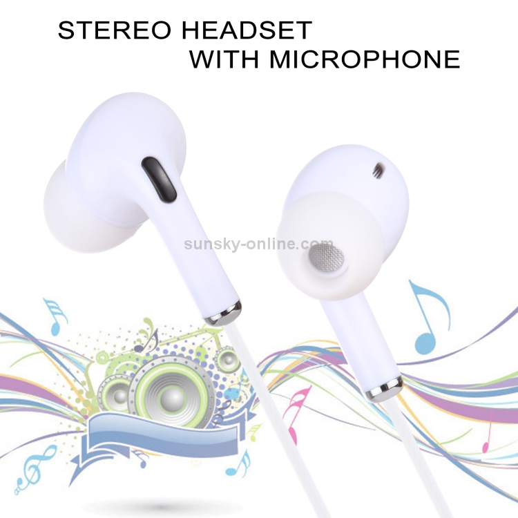8 Pin In-ear Wired Earphone with Mic, Cable Length: about 1.2m 8 Pin In-ear Wired Earphone with Mic, Cable Length: about 1.2m