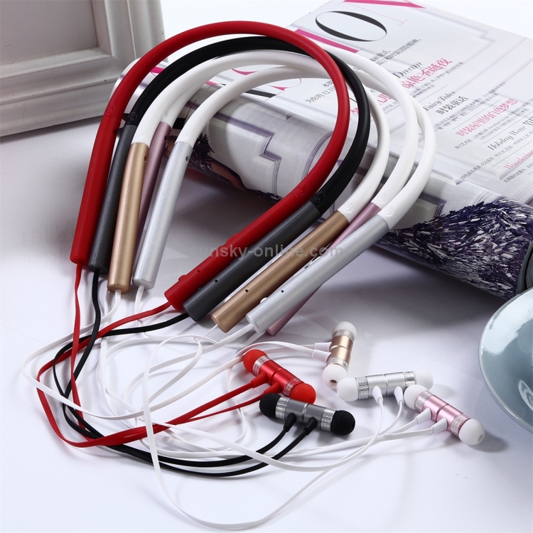 BT-790 Bluetooth 4.2 Hanging Neck Design Bluetooth Headset, Support Music Play & Switching & Volume Control & Answer(Silver) BT-790 Bluetooth 4.2 Hanging Neck Design Bluetooth Headset, Support Music Play & Switching & Volume Control & Answer(Silver)