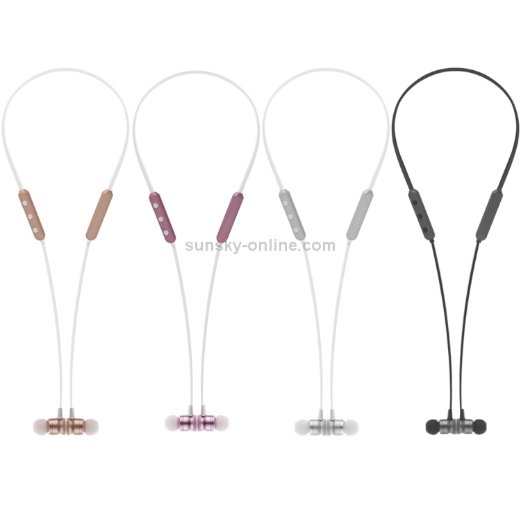 BT-890 Bluetooth 4.2 Hanging Neck Design Bluetooth Headset, Support Music Play & Switching & Volume Control & Answer(Rose Gold) BT-890 Bluetooth 4.2 Hanging Neck Design Bluetooth Headset, Support Music Play & Switching & Volume Control & Answer(Rose Gold)