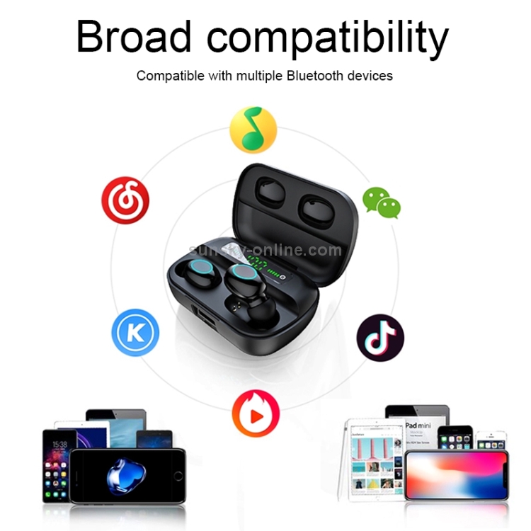S11 TWS Touch Bluetooth Earphone with Magnetic Charging Box, Support Three-screen LED Power Display S11 TWS Touch Bluetooth Earphone with Magnetic Charging Box, Support Three-screen LED Power Display
