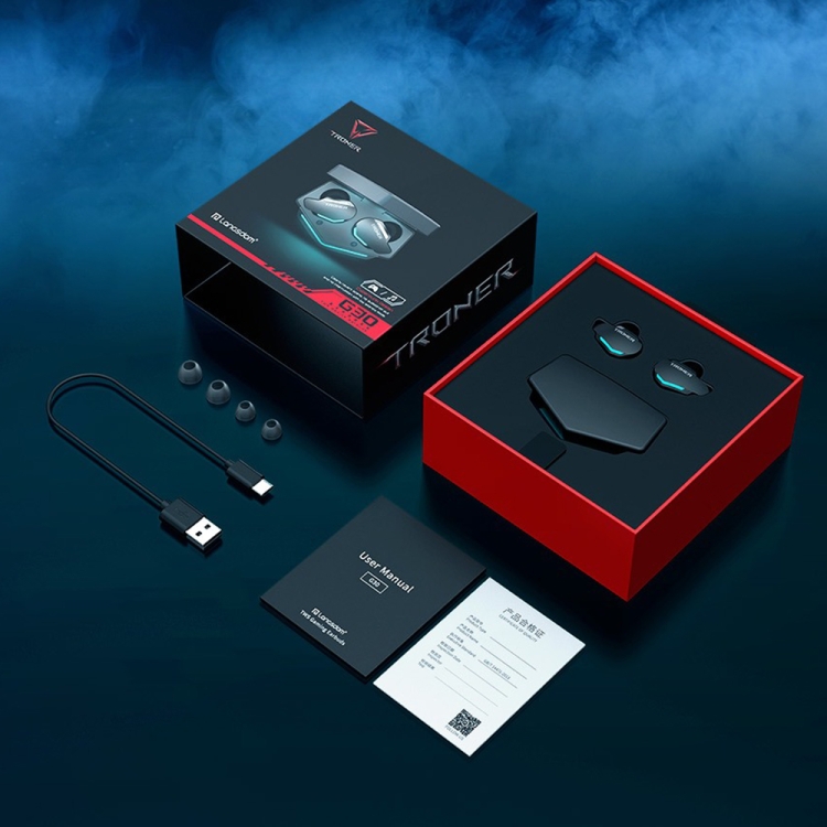 Langsdom G30 5.0 TWS No Delay Gaming Music Wireless Bluetooth Earphone with Charging Box(Black) Langsdom G30 5.0 TWS No Delay Gaming Music Wireless Bluetooth Earphone with Charging Box(Black)