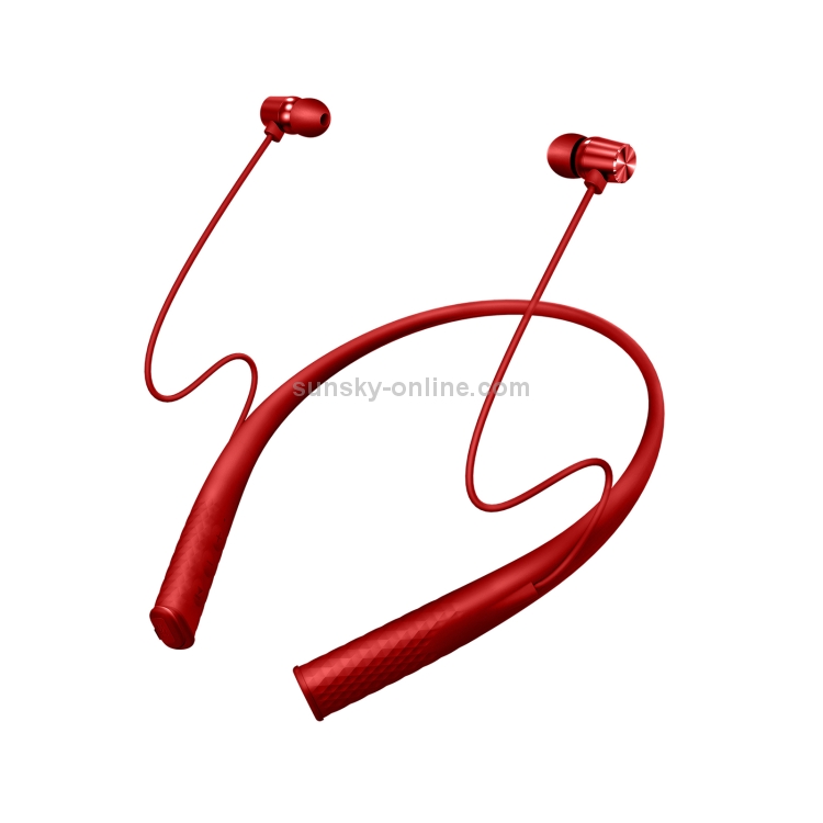 WK V11 IPX6 Waterproof Bluetooth 4.1 Neck-mounted Wireless Sports Bluetooth Earphone (Red) WK V11 IPX6 Waterproof Bluetooth 4.1 Neck-mounted Wireless Sports Bluetooth Earphone (Red)