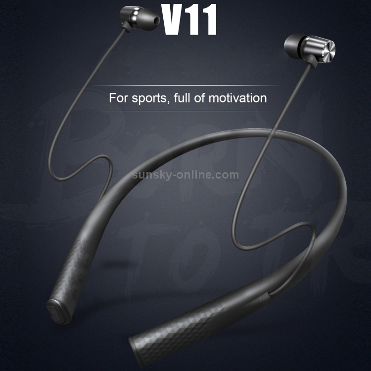 WK V11 IPX6 Waterproof Bluetooth 4.1 Neck-mounted Wireless Sports Bluetooth Earphone (Red) WK V11 IPX6 Waterproof Bluetooth 4.1 Neck-mounted Wireless Sports Bluetooth Earphone (Red)