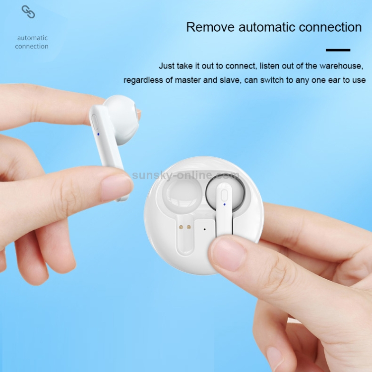 WK V31 Sight Series TWS True Wireless Stereo Bluetooth 5.0 Earphone(White) WK V31 Sight Series TWS True Wireless Stereo Bluetooth 5.0 Earphone(White)