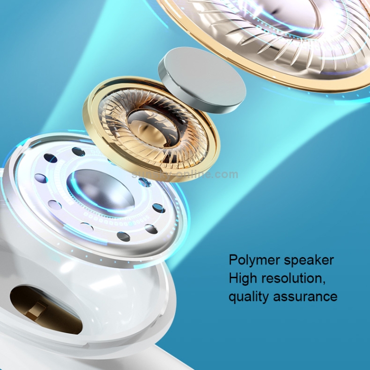 WK V31 Sight Series TWS True Wireless Stereo Bluetooth 5.0 Earphone(White) WK V31 Sight Series TWS True Wireless Stereo Bluetooth 5.0 Earphone(White)