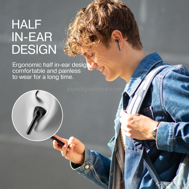JOYROOM JR-T16 TWS Stereo Wireless Bluetooth Earphone with Charging Box(Black) JOYROOM JR-T16 TWS Stereo Wireless Bluetooth Earphone with Charging Box(Black)
