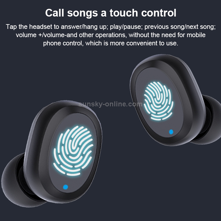AIN AT-X80J Smart Call Noise Reduction Bluetooth Earphone with Charging Box & Battery Digital Display, Support Touch & Voice Assistant & Automatic Connection (White) AIN AT-X80J Smart Call Noise Reduction Bluetooth Earphone with Charging Box & Battery Digital Display, Support Touch & Voice Assistant & Automatic Connection (White)