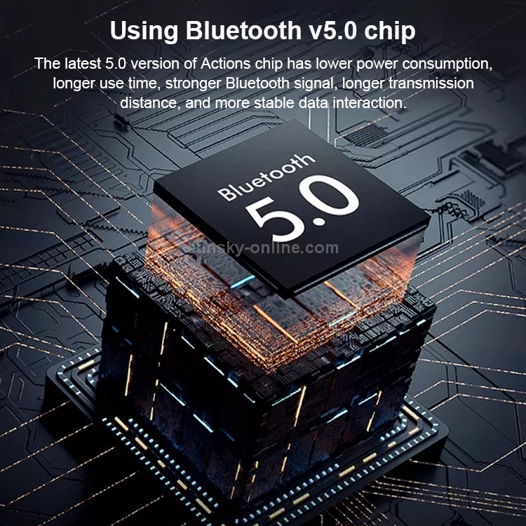 AIN MK-T21 TWS Intelligent Noise Reduction In-ear Bluetooth Earphone with Charging Box, Support Touch & One-key Reset & Automatic Connection AIN MK-T21 TWS Intelligent Noise Reduction In-ear Bluetooth Earphone with Charging Box, Support Touch & One-key Reset & Automatic Connection