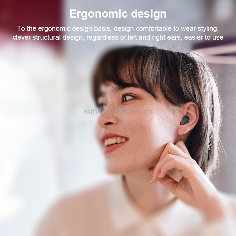 AIN MK-X50C TWS Intelligent Noise Reduction In-ear Bluetooth Earphone with Charging Box & USB Charging Cable, Supports HD Calls & & Voice Assistant & Memory Pairing(Black) AIN MK-X50C TWS Intelligent Noise Reduction In-ear Bluetooth Earphone with Charging Box & USB Charging Cable, Supports HD Calls & & Voice Assistant & Memory Pairing(Black)