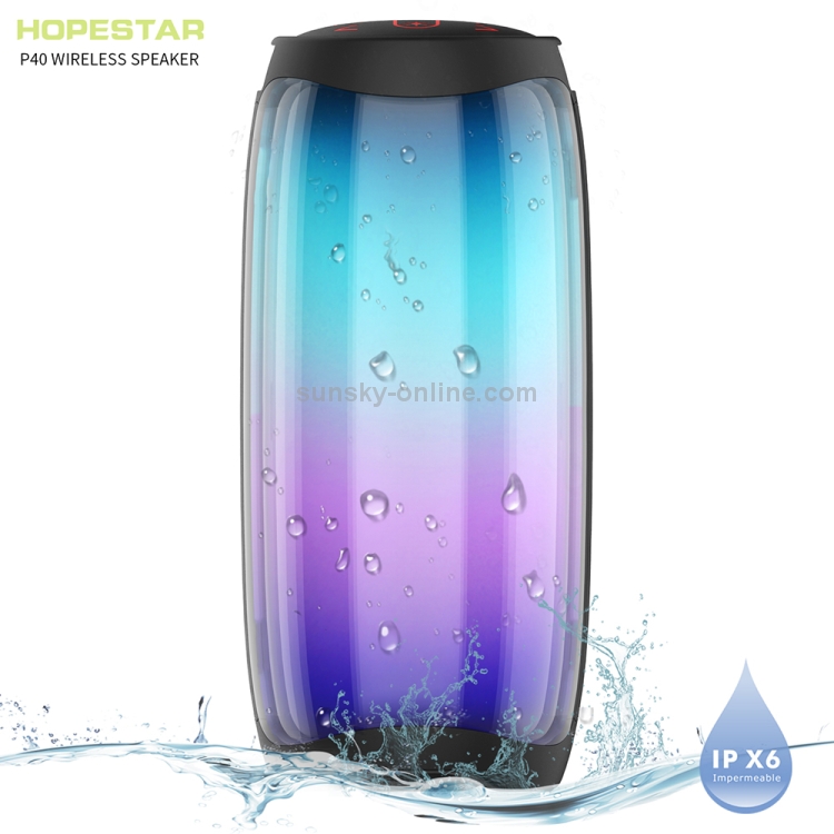 HOPESTAR P40 Bluetooth 5.0 Portable Waterproof Wireless Bluetooth Speaker (Black) HOPESTAR P40 Bluetooth 5.0 Portable Waterproof Wireless Bluetooth Speaker (Black)