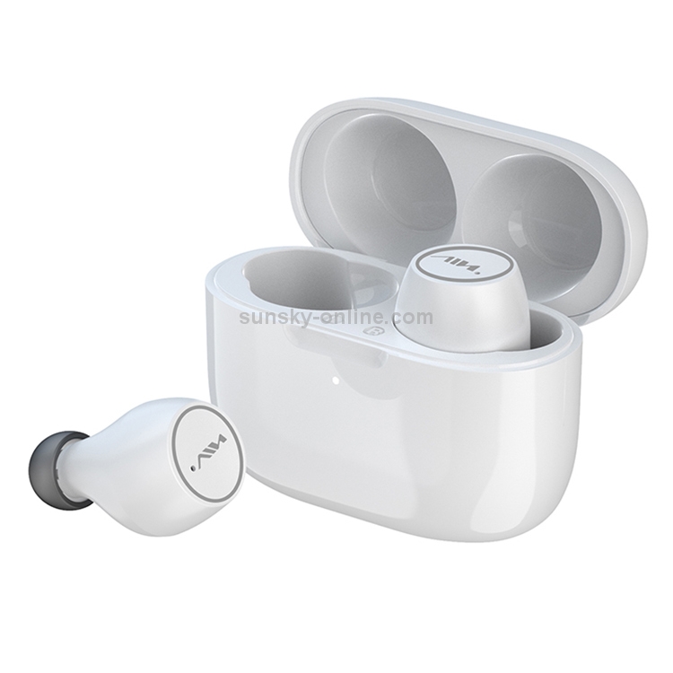 AIN MK-T21 TWS Intelligent Noise Reduction In-ear Bluetooth Earphone with Charging Box, Support Touch & One-key Reset & Automatic Connection (White) AIN MK-T21 TWS Intelligent Noise Reduction In-ear Bluetooth Earphone with Charging Box, Support Touch & One-key Reset & Automatic Connection (White)
